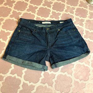 Banana Republic Denim Roll-Up Short sz 25